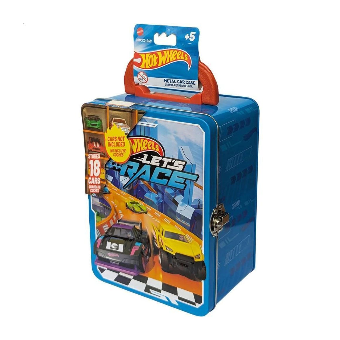 Контейнер для 18 машинок Hot Wheels Блакитний, від 5 років (HWCC2-24C)